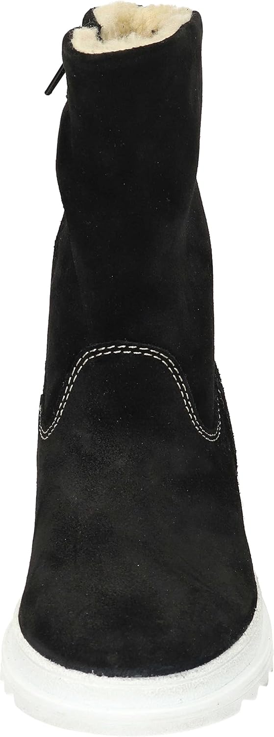 Richter Mädchen Anna Halblange Stiefel 34 EU Schwarz, 34 EU Schwarz