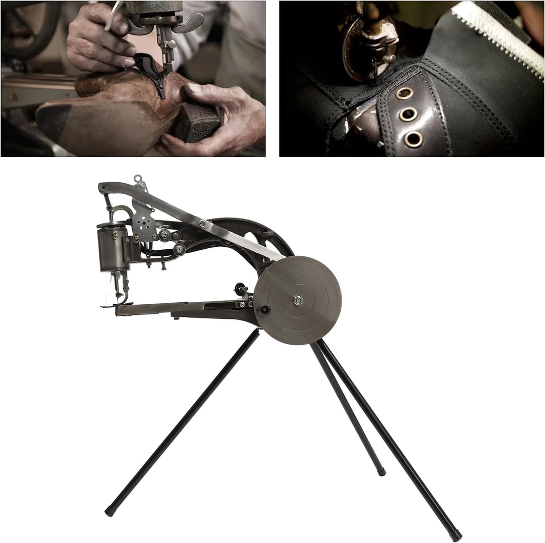 Schuhreparaturmaschine Manuell Schuhmacher Metall Sattle Spezial Nähmaschine Handnähmaschine 360° St