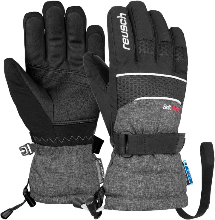 Reusch Unisex Jugend Connor R-tex Xt wasserdichte Membran Angenehm Warme Skihandschuhe Softshellhand