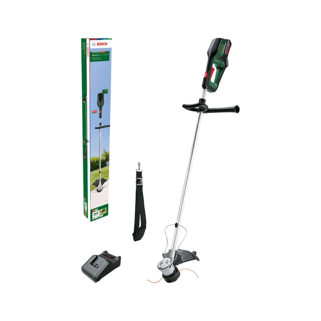 Bosch Home and Garden Akku-Rasentrimmer AdvancedGrassCut 36V-33 (1x Akku 2.0Ah, 36-Volt-System, Schn