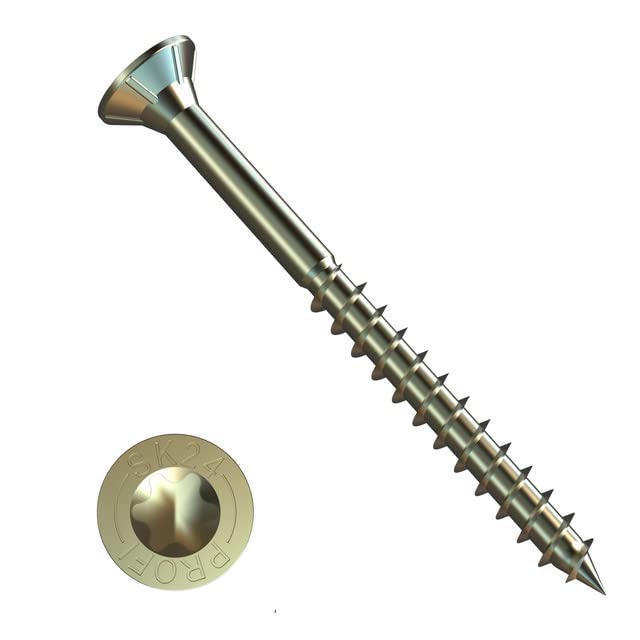 Spanplattenschraube PROFI Senkkopf verzinkt rostgeschützt - SPL PROFI SK VZ TORX - 3,0 x 35 (200 Stü