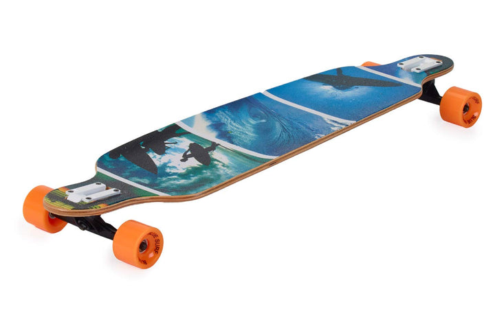 Sportbanditen Longboard Drop Shape Low Surf, 107 cm