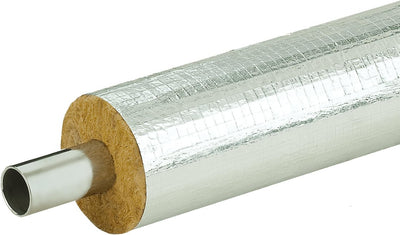 Austroflex 42m Steinwolle Rohrschale alukaschiert 18mm x 20mm Rohrisolierung