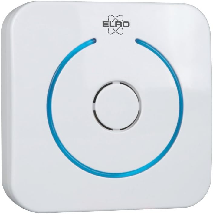 ELRO IP Video Türklingel DVC040IP, Kamera mit Nachtsicht, mit Türgong, Kommunikation mit Live Video