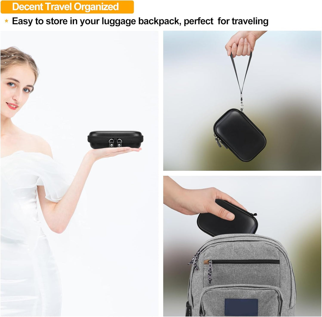 Elonbo Tragetasche für Liene 2x3 Fotodrucker, Tragbarer Instant-Drucker Reisehalter, Mini-Bild-Druck