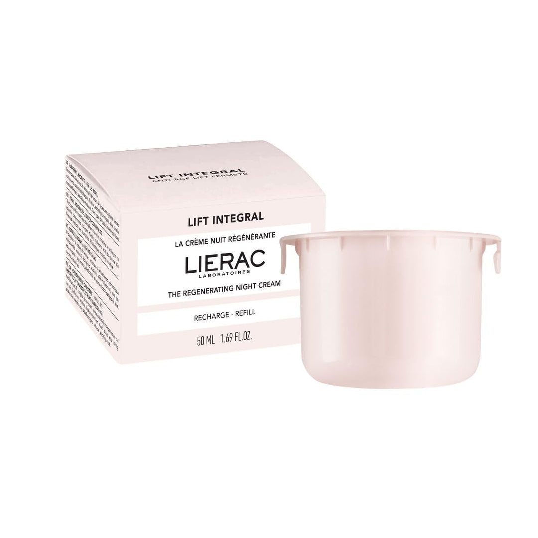 LIERAC Lift Integral La Crème Nuit Régénérante Refill, 50 ml Rose 1 Unità (Confezione da 1), Rose 1