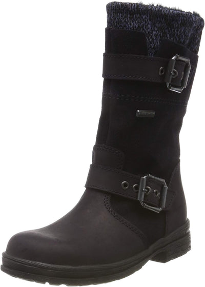 Däumling Marco RV - Alia Mädchen Langschaft Stiefel 28 EU Blau Denver Ozean 48, 28 EU Blau Denver Oz