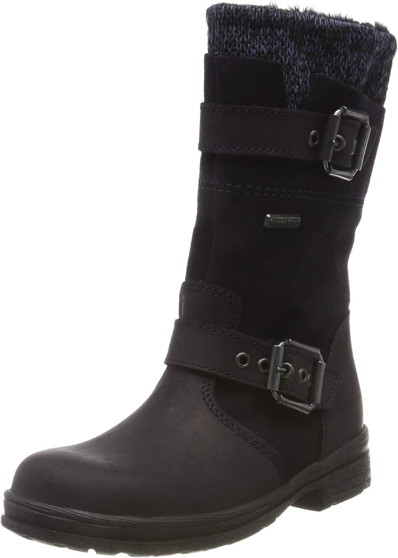 Däumling Marco RV - Alia Mädchen Langschaft Stiefel 28 EU Blau Denver Ozean 48, 28 EU Blau Denver Oz