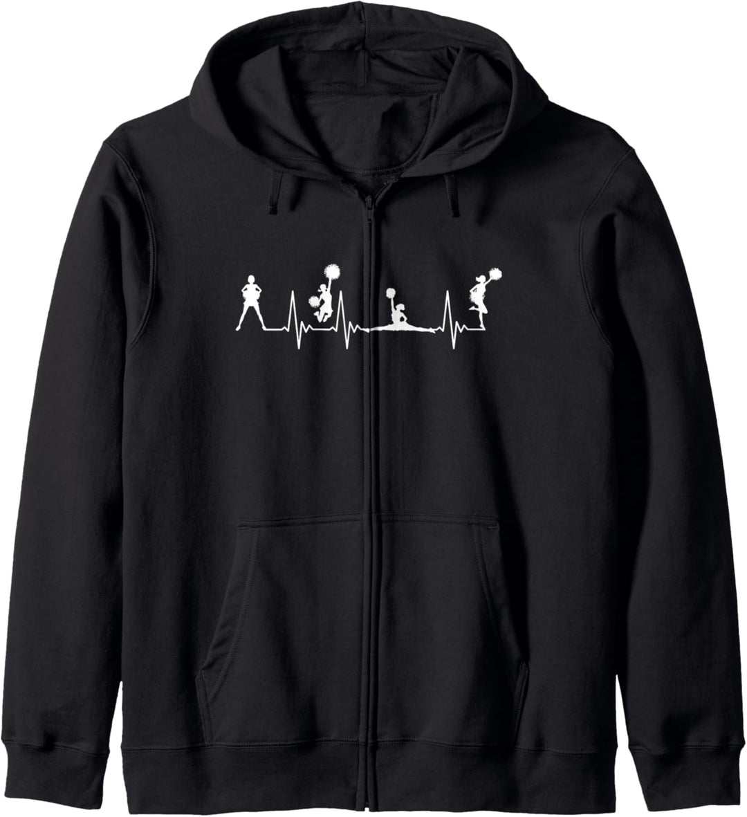 Cheer Heartbeat Cheerleader Kostüm Cheerleading Kapuzenjacke