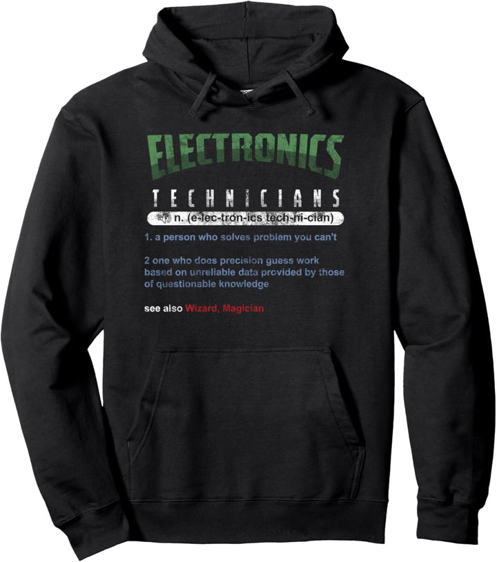 Elektriker Elektrotechniker Elektroingenieur Beruf Meaning Pullover Hoodie