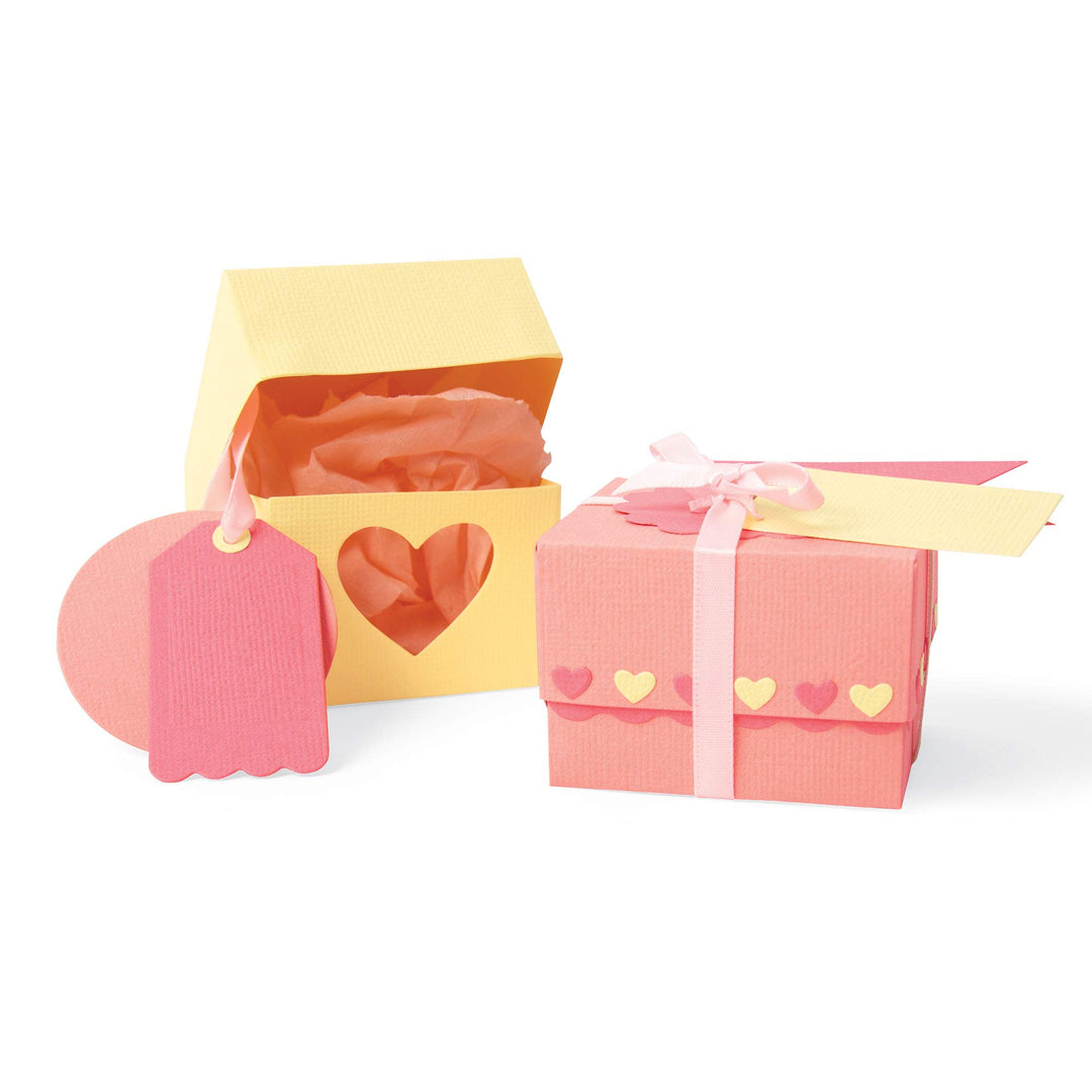 Thinlits Stanzschablonen 10 Stk 663853 Box und Etiketten von Jenna Rushforth