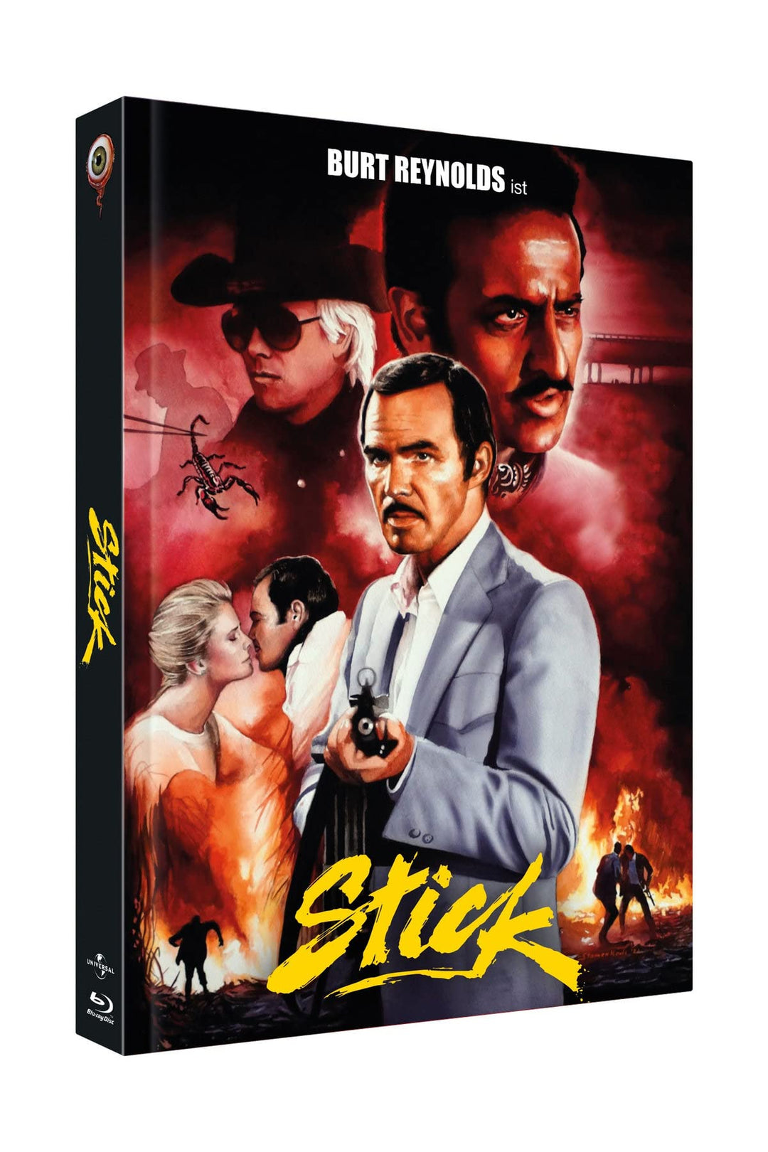 Sie nannten ihn Stick - Mediabook - Cover C - Limited Edition auf 333 Stück (+ DVD) [Blu-ray], Blu-r