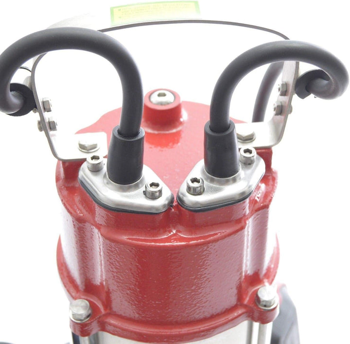 Leistungsstarke Schmutzwasserpumpe SWQ1500 PRO Tauchpumpe Wasserpumpe 1,5kW 1200l/min Grubenpumpe Ba