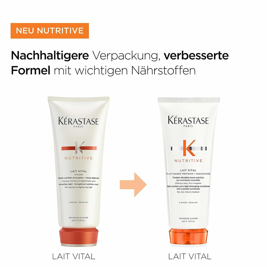 Kérastase Nutritive, Haarspülung für trockenes, feines bis mittleres Haar, Entwirrend und feuchtigke