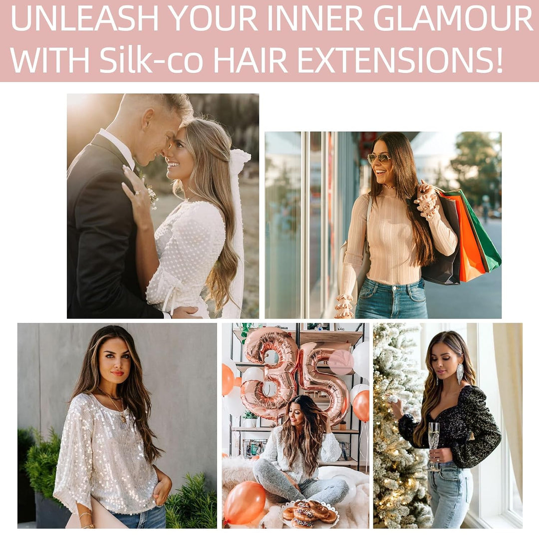 Tape in Extensions Echthaar 20stk, leicht Version Tape Extensions Echthaar, Remy Haarextensions Tape