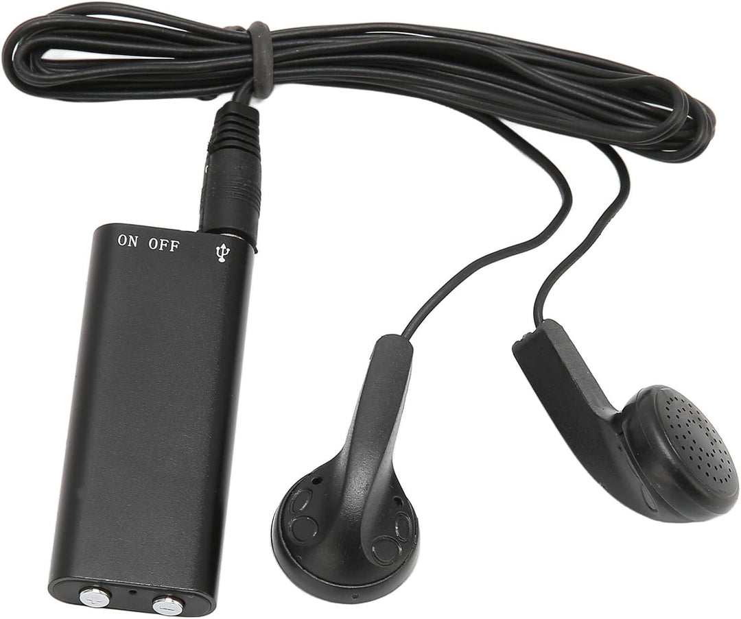 Diktiergerät, Multifunktionales Sprachaktiviertes Digitales HD-Diktiergerät, USB-wiederaufladbares T