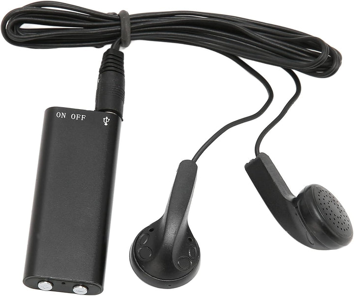 Diktiergerät, Multifunktionales Sprachaktiviertes Digitales HD-Diktiergerät, USB-wiederaufladbares T