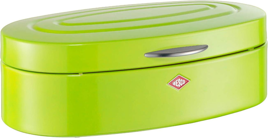 Wesco 236201 Brotkasten Elly Edelstahl Limegreen, Limegreen