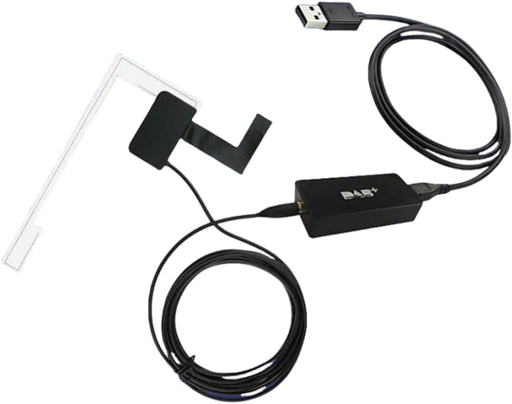 DAB/DAB+ Radioempfänger für Android Autoradio, Digital DAB Autoradio Adapter USB Dongle DAB Adapter