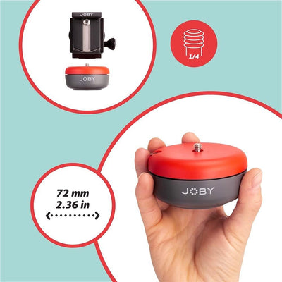 JOBY Spin Handy-Halterungskit, mit Elektronischem Bluetooth-Stativkopf, Handyhalterung – Motion Cont