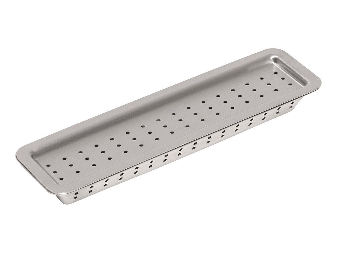 OUTDOORCHEF Aroma und Räuchern, Dual Räucherbox, Silber, 9,5 x 4 x 35,8 cm, 18.212.51 Grillstation,