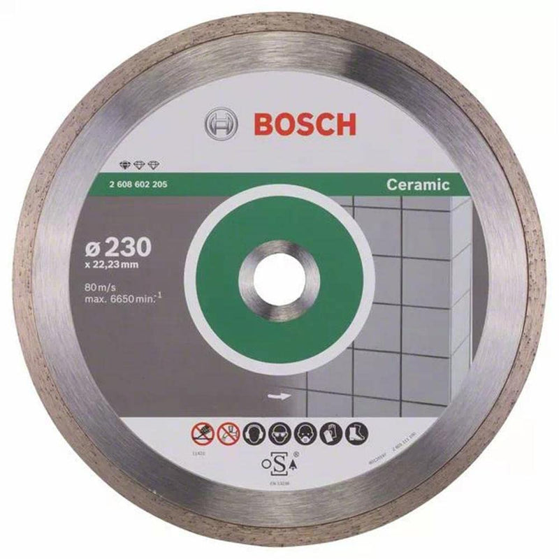 Bosch Accessories Bosch Professional Diamanttrennscheibe Standard für Ceramic, 230 x 22,23 x 1,6 x 7