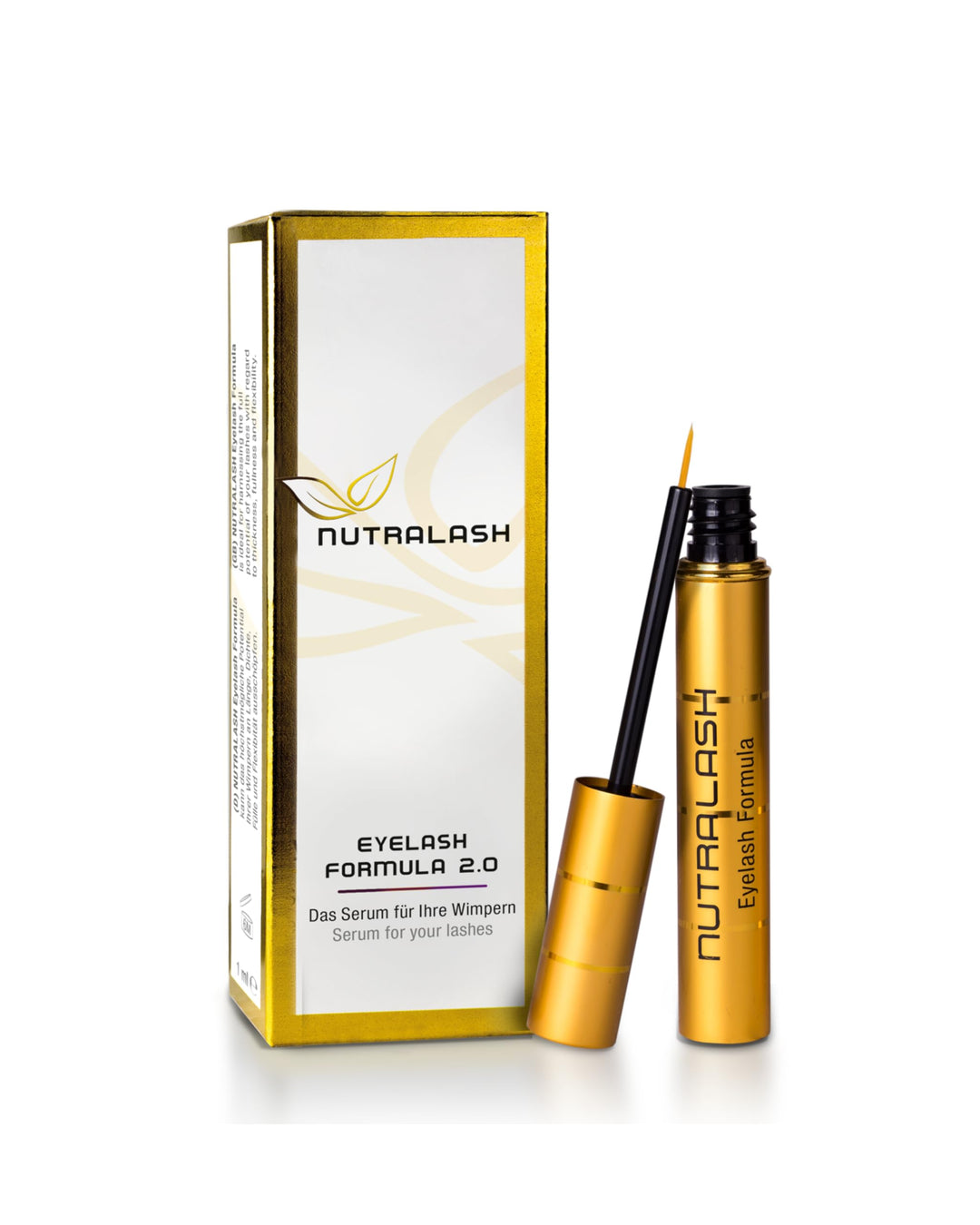 Nutralash Eyelash Formula 2.0 – Wimpernserum für lange Wimpern in nur 6-8 Wochen I Lash Serum I Wimp