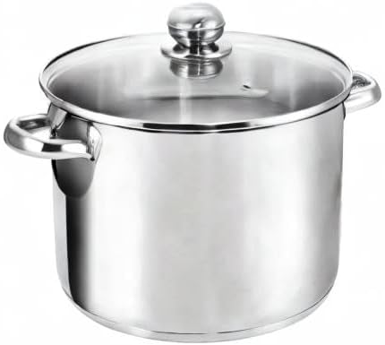 Kopf XXL Induktion Kochtopf Grandis, Ø 24 cm, Höhe 20 cm, 9 Liter, Edelstahl, 9 Liter