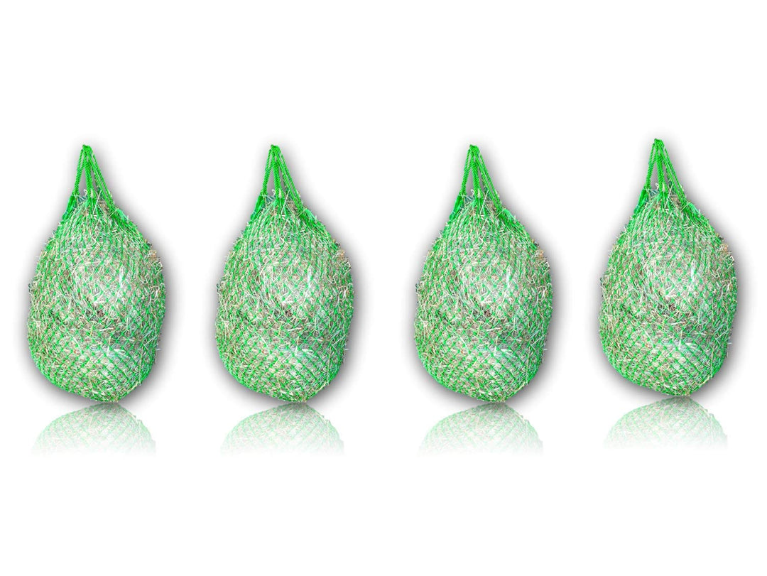 Pferdelinis Heunetz für Pferde, Heunetz engmaschig optimal zur Beschäftigung für Pferde 3x3 Heutasch