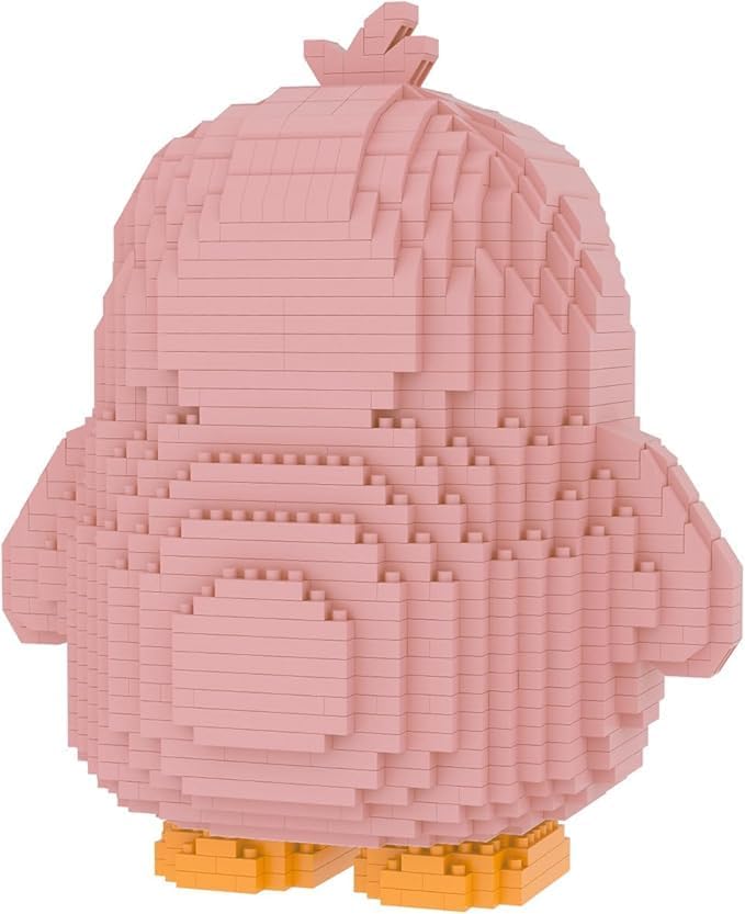 Larcele 1519 Stücke Mikro Bausteine Spielzeug Kit, Mini Tier Bricks Bauen Bauklötze Satz KLJM-07(Sch
