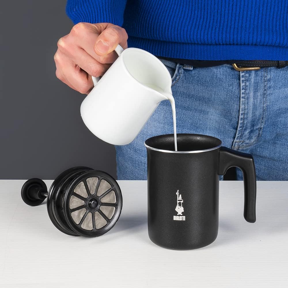 Bialetti Tutto Crema, Perfect Cream, Nicht für Induktionsherde geeignet, Spülmaschinenfest, 160 ml,