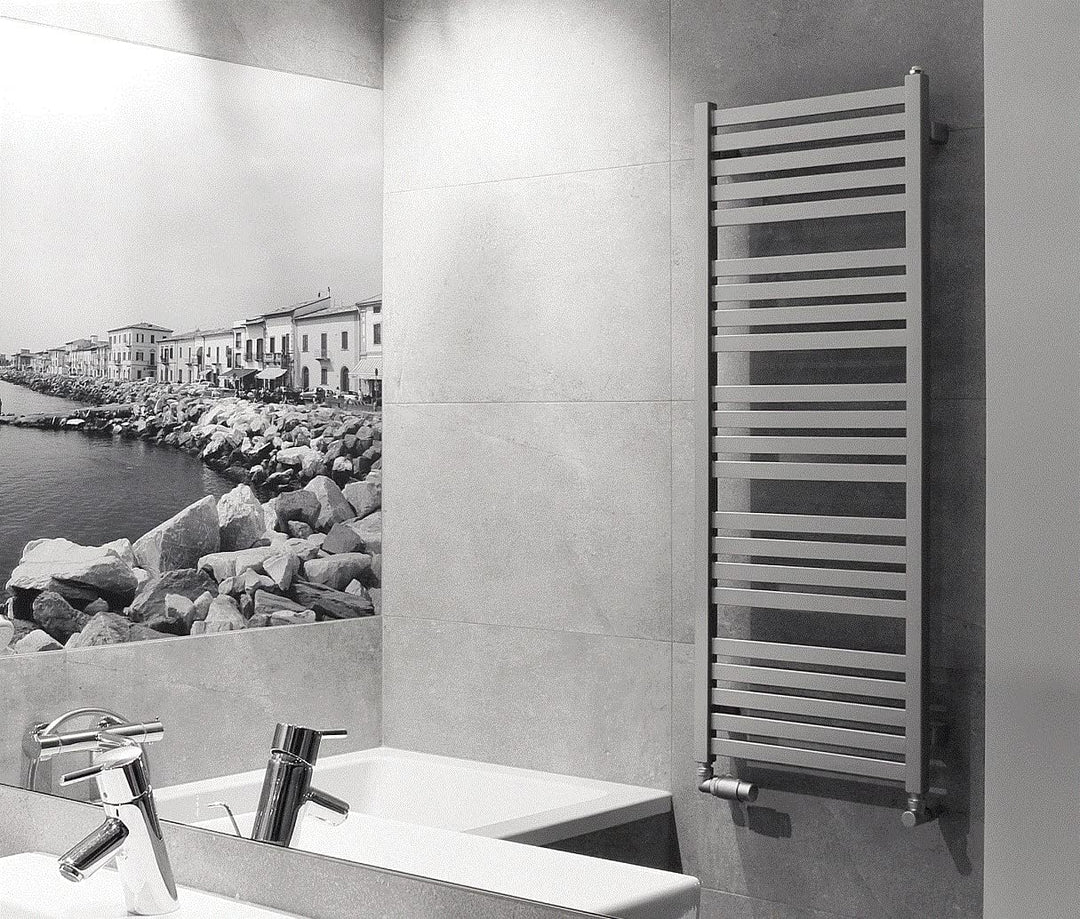 anapont elektrischer Badheizkörper Marlin - gerade - Farbe - Timer-Funktion - Handtuchheizkörper - B