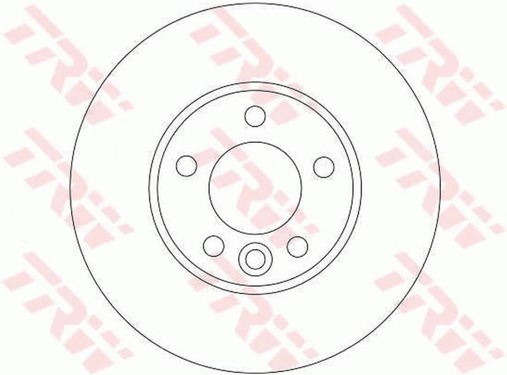 TRW Automotive AfterMarket DF4308S Bremsscheibe