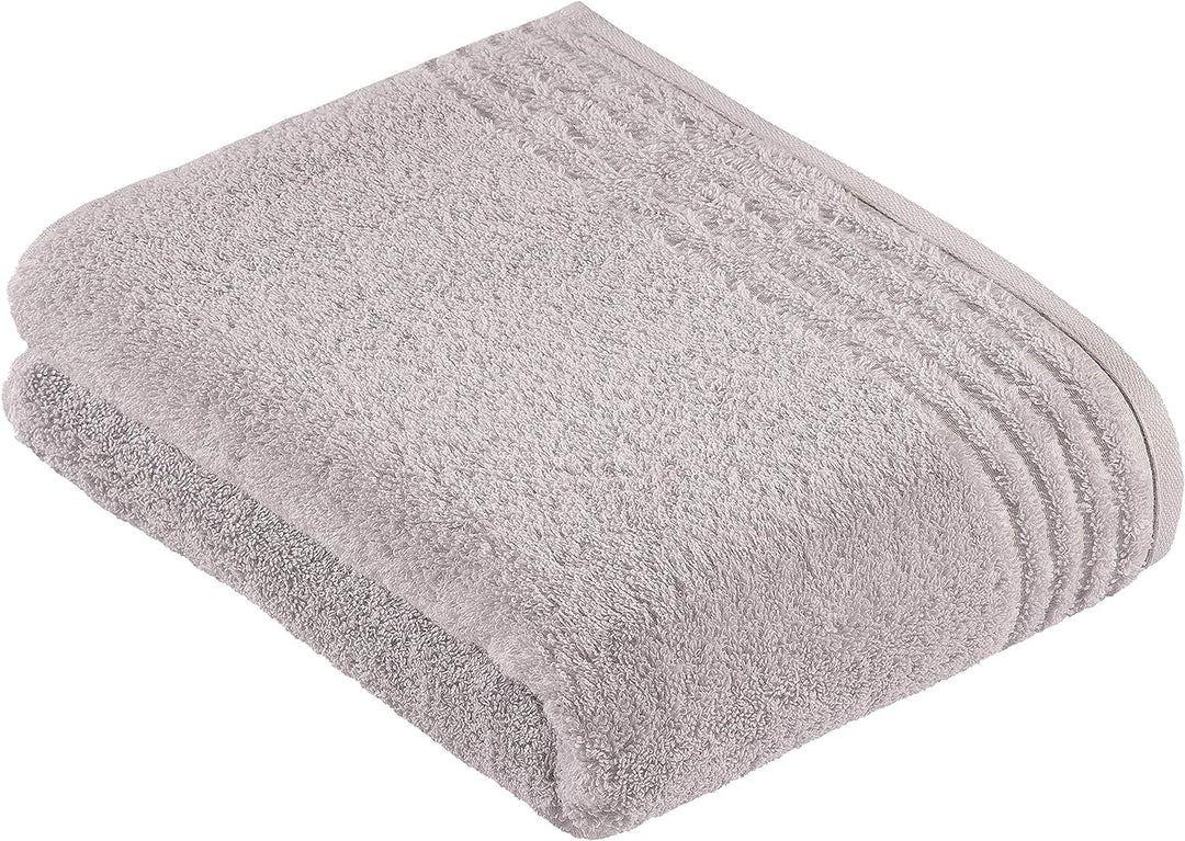 Vossen Vienna Style Supersoft Badetuch 80 x 160 cm Light Grey, Badetuch 80 x 160 cm Light Grey