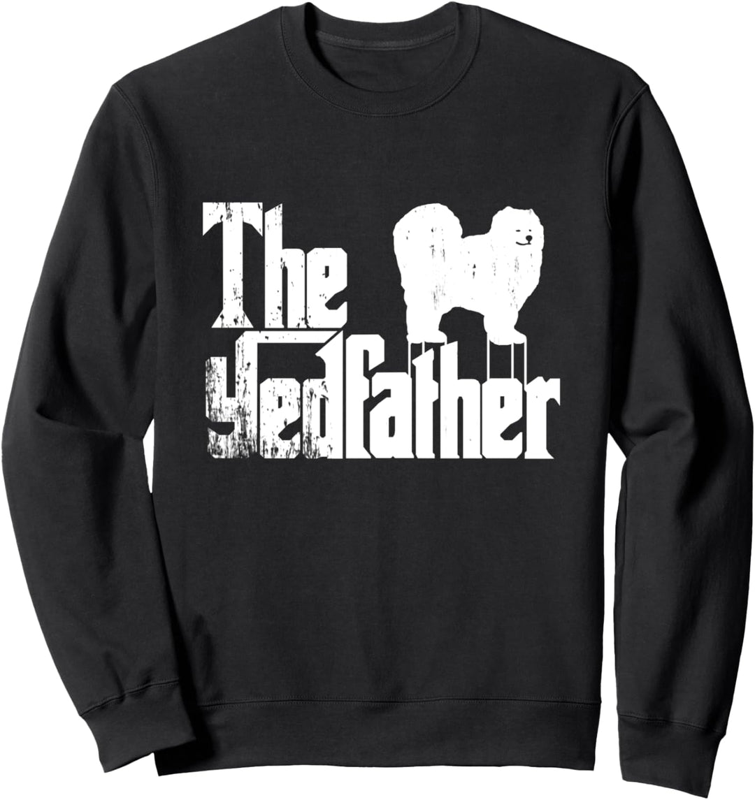 The Yedfather - Samoyed Dog Lovers Design Sammy Silhuette Sweatshirt