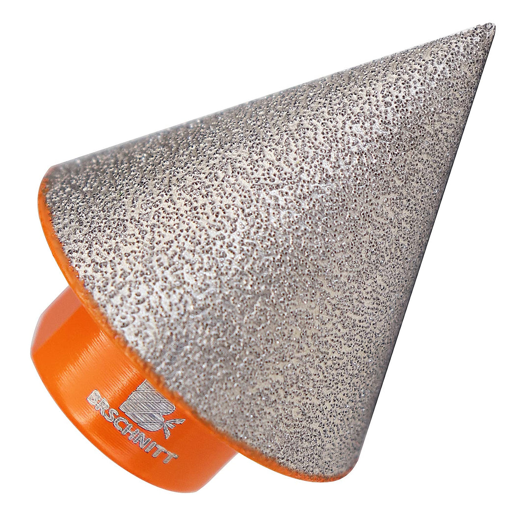 Diamant-Fasenbohrer 35mm - BRSCHNITT Diamant Fasenbits Fingerfräser zum Vergrössern Löcher in Fliese