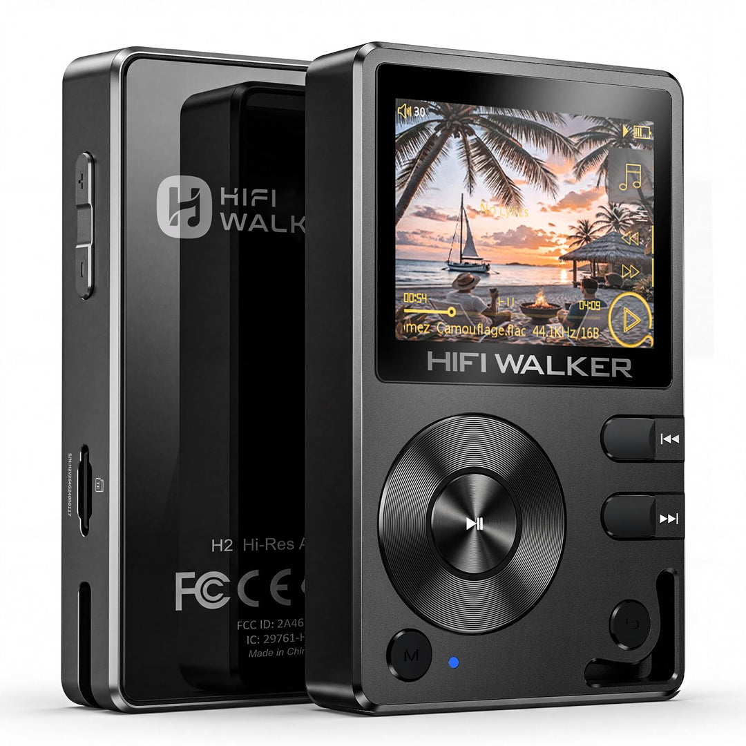 HIFI Walker H2 128GB MP3-Player Bluetooth 5.2 DSD DAC Hi-Res FLAC verlustfreier Musikspieler 128GB S