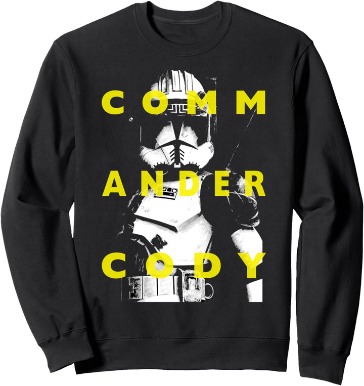 Star Wars: Clone Wars Commander Cody Text Overlay Sweatshirt