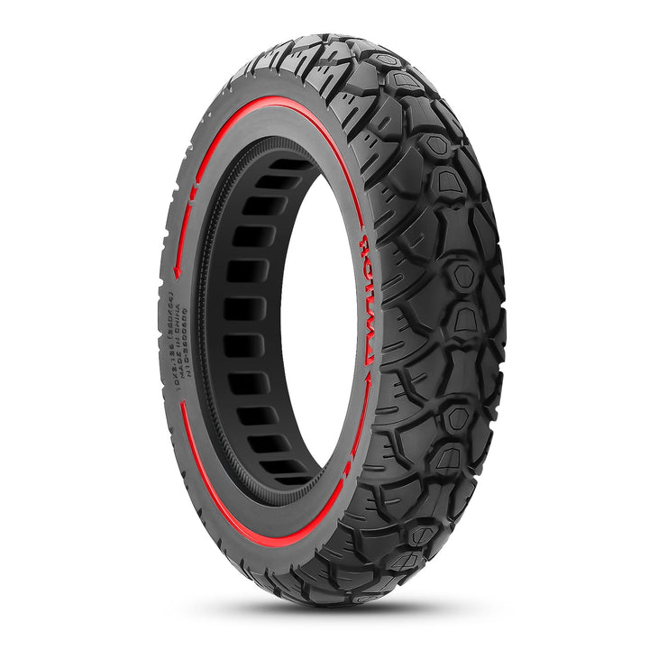 10x2.125 Reifen Vollgummi Offroad, E Scooter Vollgummireifen 10x2.125 mit Abriebfeste & Pannensicher