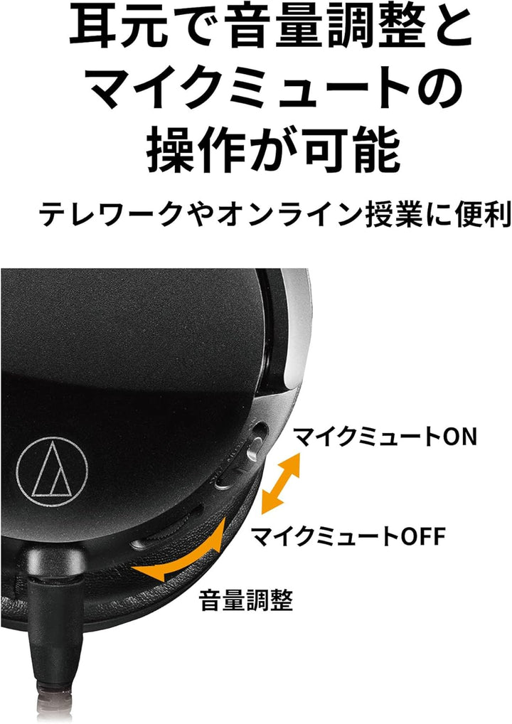 Audio-Technica GL3 Geschlossenes Hi-Fi-Gaming-Headset Schwarz Black, Black