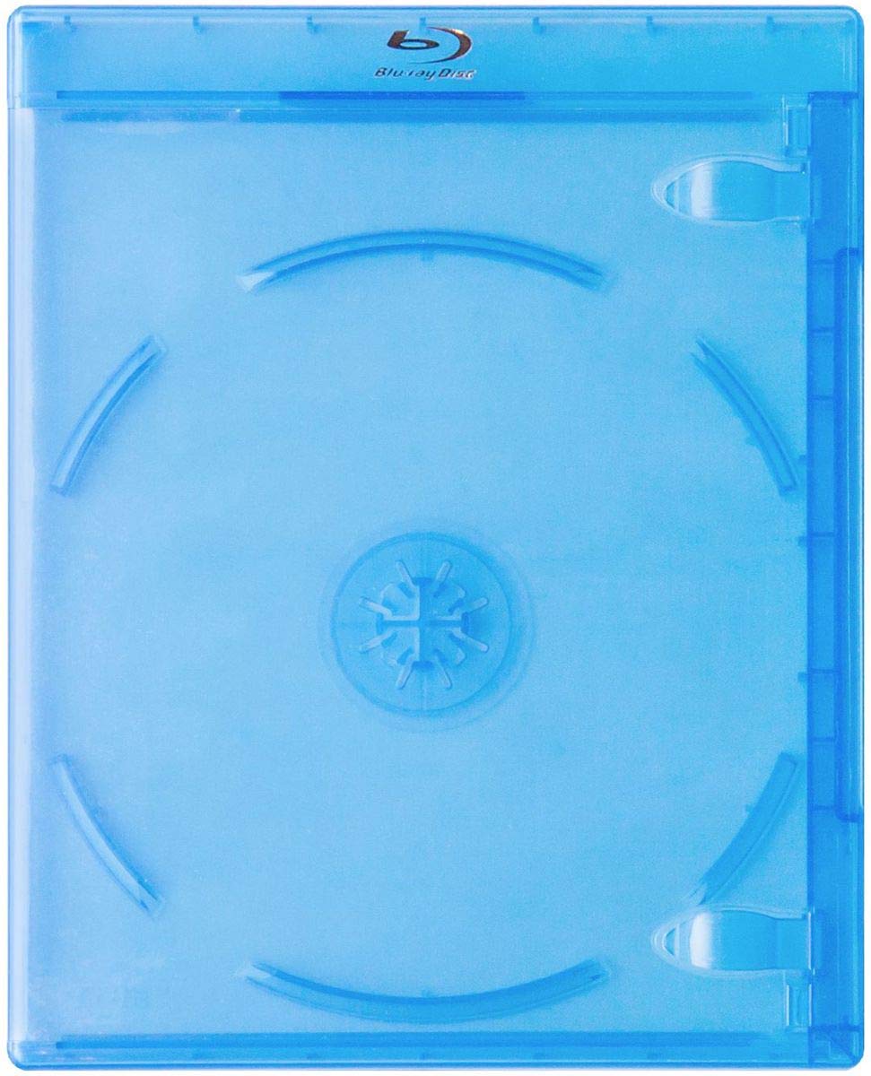 CD-Leerhüllen für Blu-Ray, 11 mm Rücken, Packung mit 10 Stück für Standard-BluRay-Hüllen