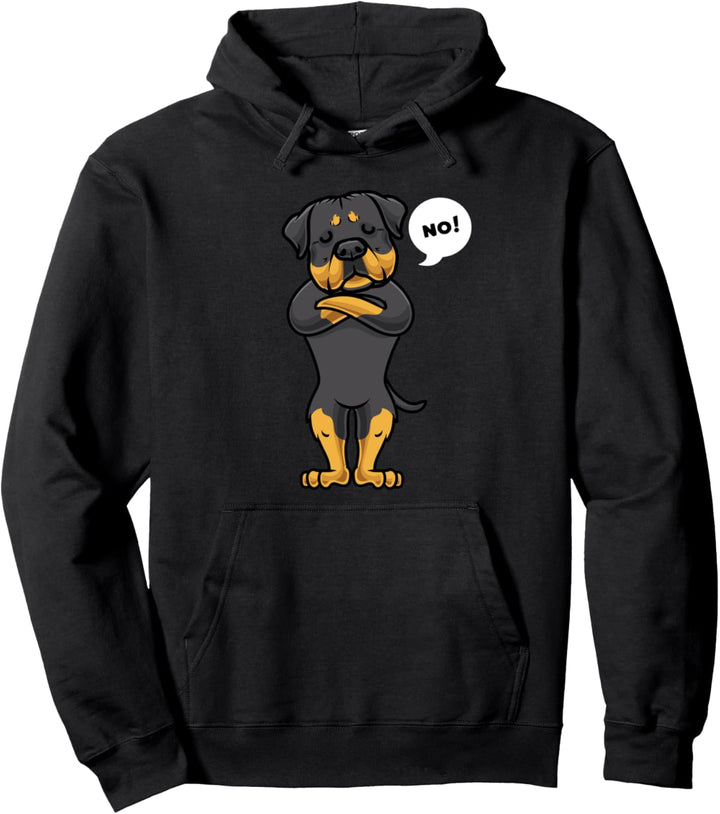 Sturer Rottweiler Hund Pullover Hoodie
