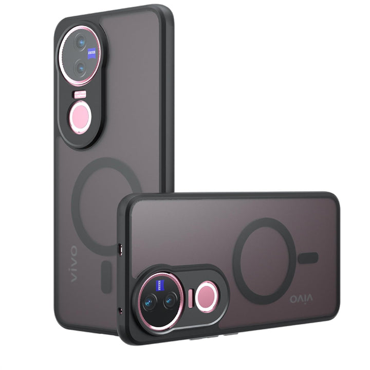 GIOPUEY Magnetische Handyhülle für VIVO V50/VIVO V50e Hülle, Case Kompatibel mit MagSafe, Matte PC Z