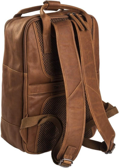 The Chesterfield Brand Belford - Laptoprucksack 14" 40 cm Cognac Einheitsgrösse, Cognac Einheitsgrös