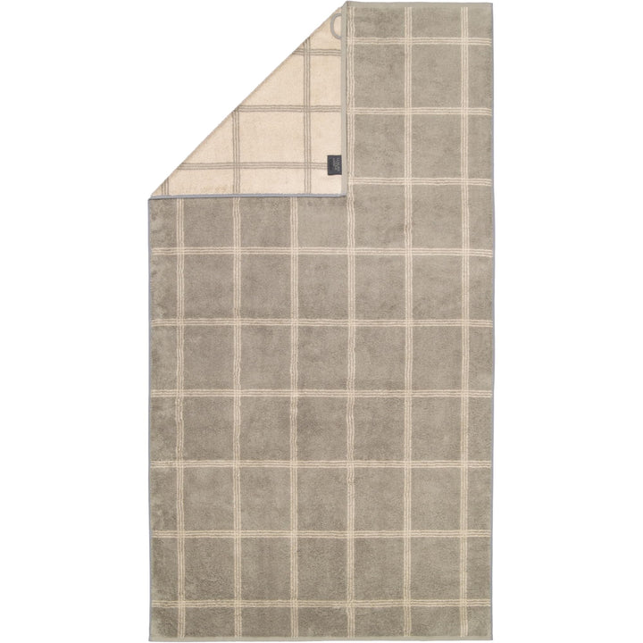Cawö Luxury Home Duschtuch Two-Tone 604 | 70 Graphit - 80 x 150 Duschtuch 80 x 150 cm, Duschtuch 80