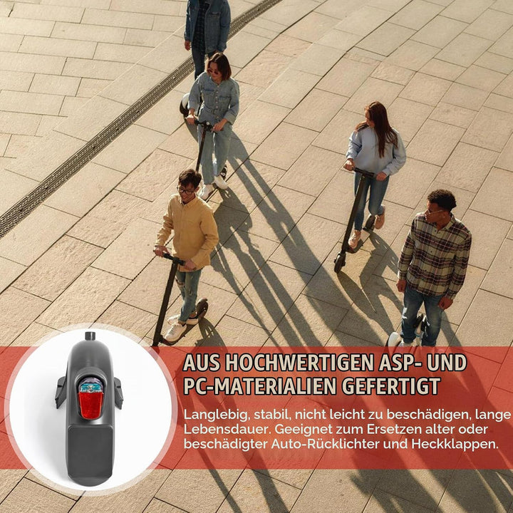 Elektroroller Hinterer Kotflügel mit Heckfender Metallhalterung: Hinten Kotflügel Kotflügel hinten m
