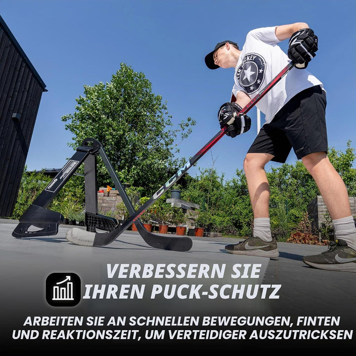 Better Hockey Extreme Pro Defender - Stickhandling Trainer - Versatile Training Aid for Skills and P
