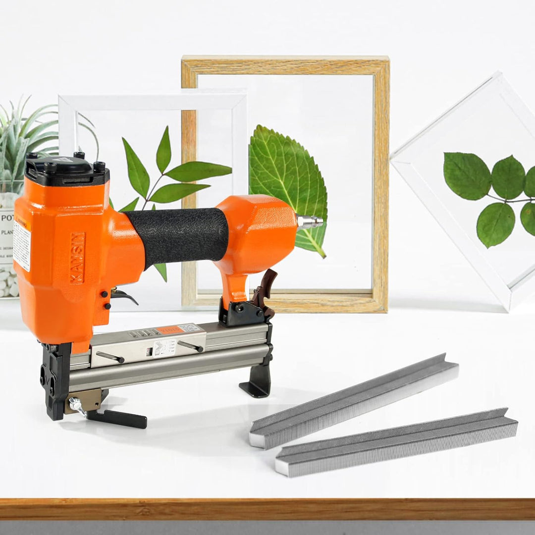 KIMSING 30 Gauge 12mm Länge V-Nägel, 4000 PCS/BOX, Bilderrahmennägel für hartes oder weiches Holz, f