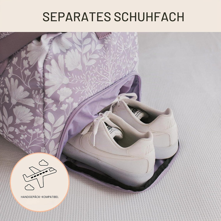 Jadyn Unisex-Erwachsene Weekender Gepäck-Handgepäck L Dusty Lavendel, L Dusty Lavendel