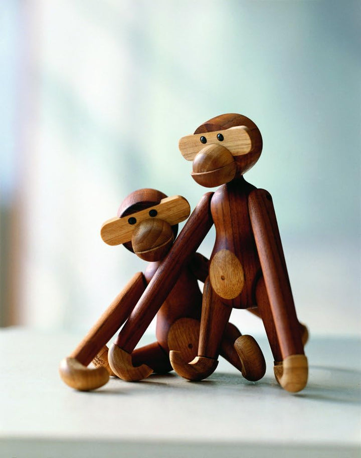 Kay Bojesen - AFFE - Teak-/Limbaholz - Höhe 20 cm - Teak-/Limbaholz - Design - Holztier - Weihnachte